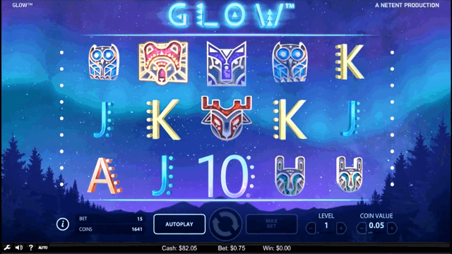 Игровой интерфейс Glow 6