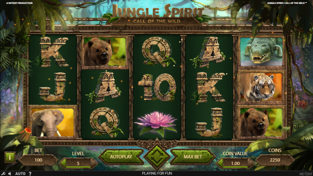 Бонусная игра Jungle Spirit: Call Of The Wild 10
