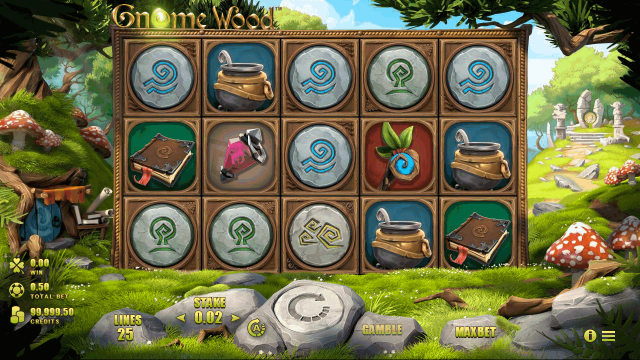 Игровой интерфейс Gnome Wood 1